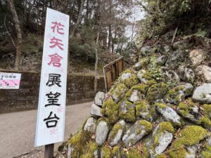 吉野山 花矢倉展望台からの桜景色