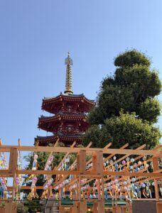 川崎大師風鈴市の風鈴